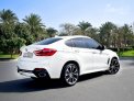 White BMW X6 M50i 2018 for rent in Dubai 2